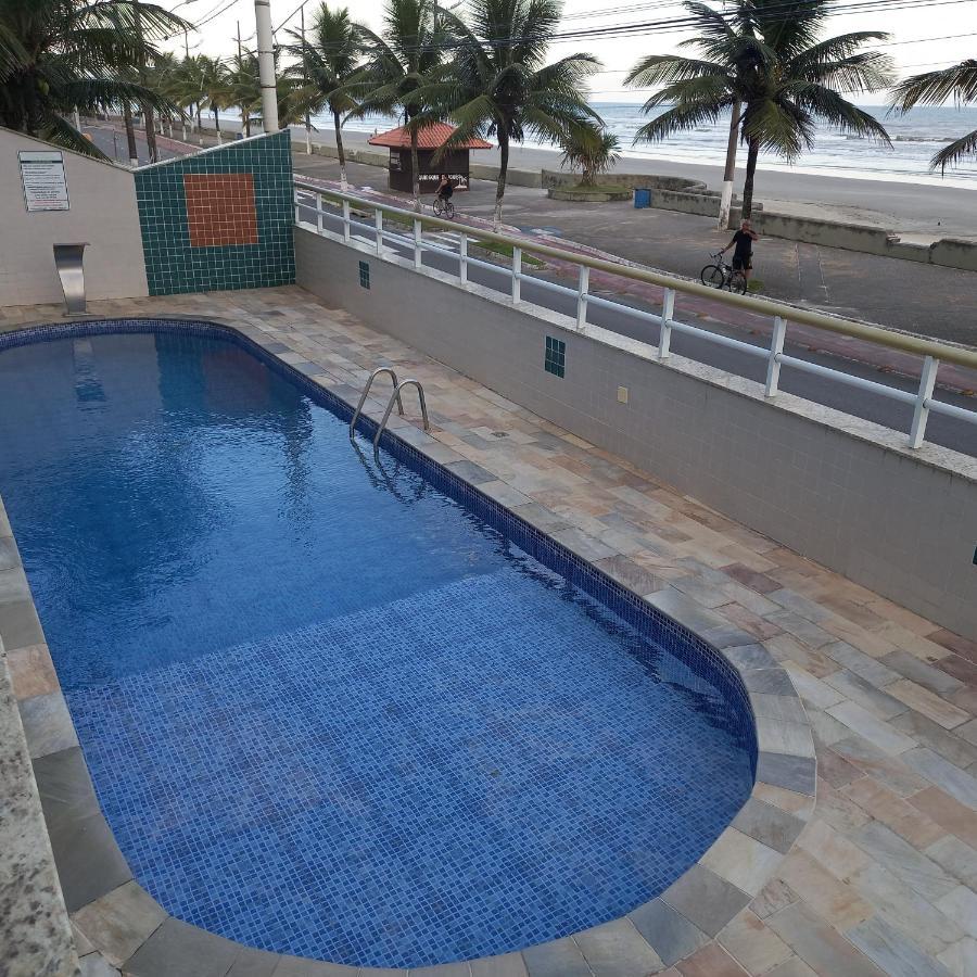 Otimo Apartamento Condominio Frente A Praia Mongaguá Exterior foto